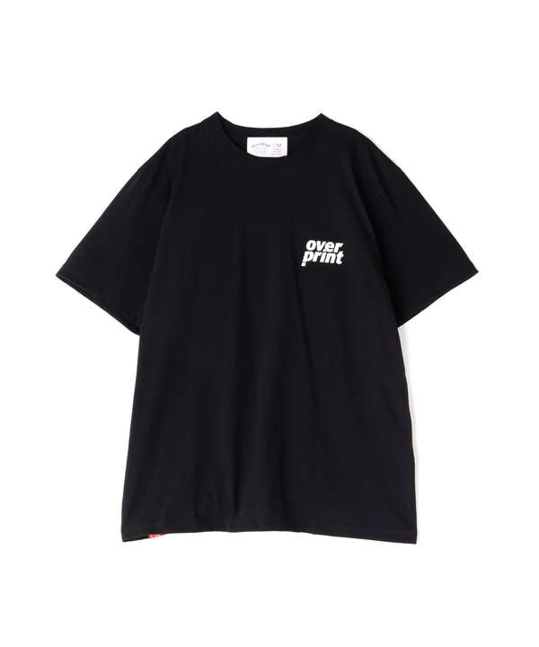overprint【新品未使用】OVERPRINT ブラック Tシャツ (Lサイズ