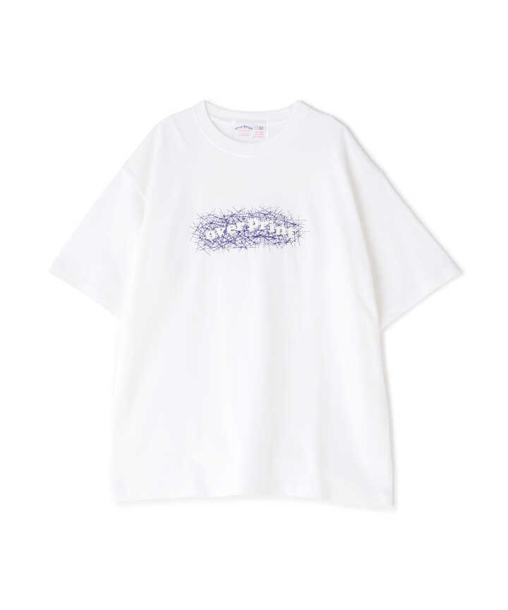 over print/オーバープリント/エンボスロゴTシャツ | LHP 