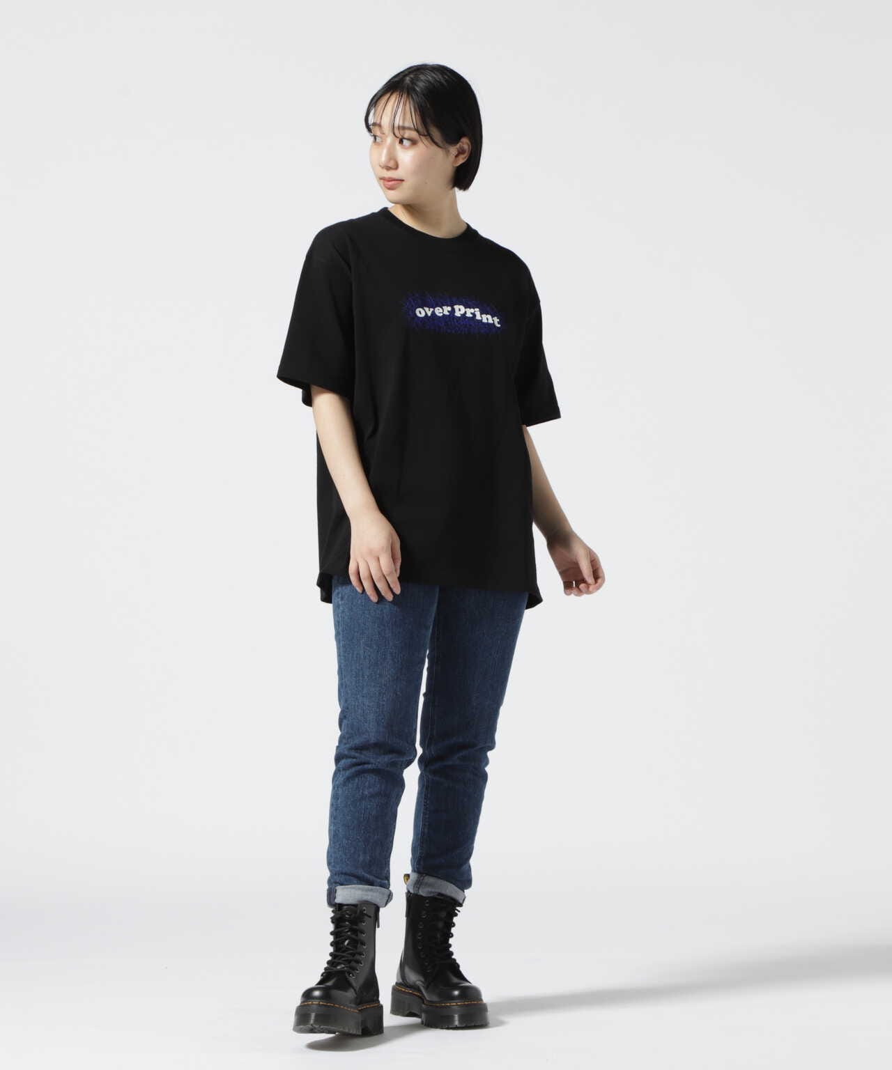 over print/オーバープリント/エンボスロゴTシャツ | LHP