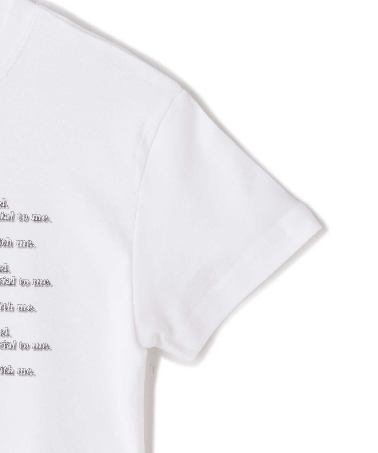 ITZAVIBE/イッザバイブ/Angel Cat Crop T-Shirts/Tシャツ