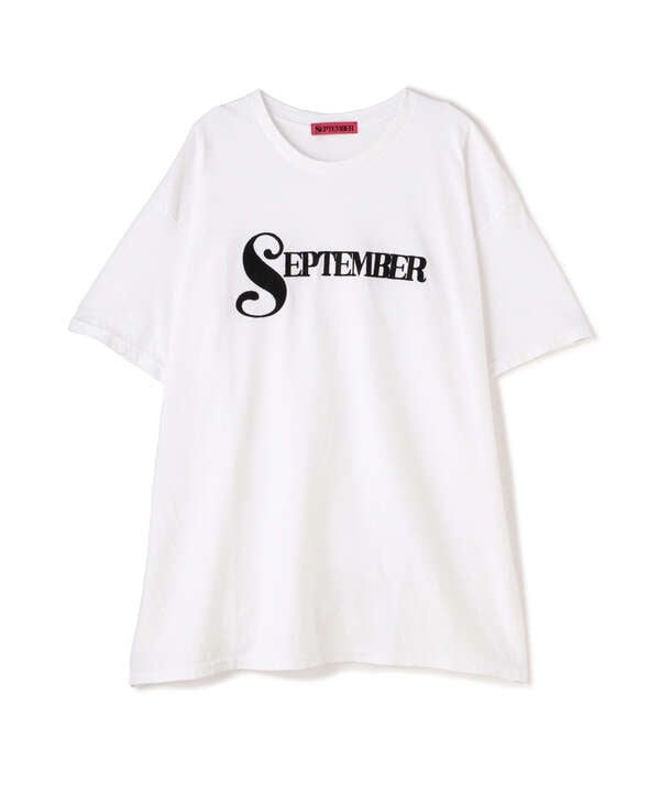 September/セプテンバー/刺繍Tシャツ