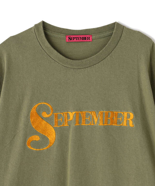 September/セプテンバー/刺繍Tシャツ