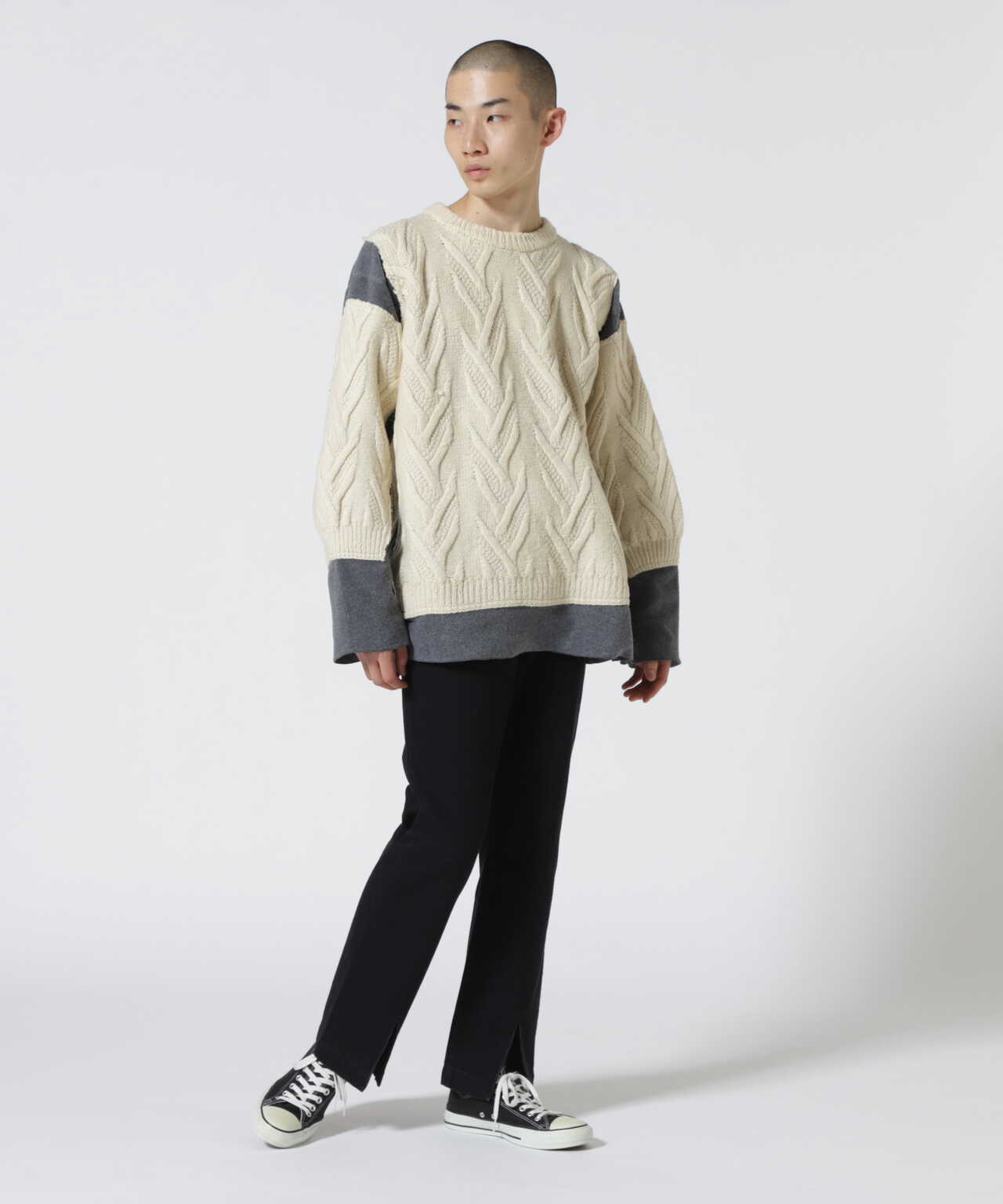 REBUILD by NEEDLES Fisherman Sweater - トップス