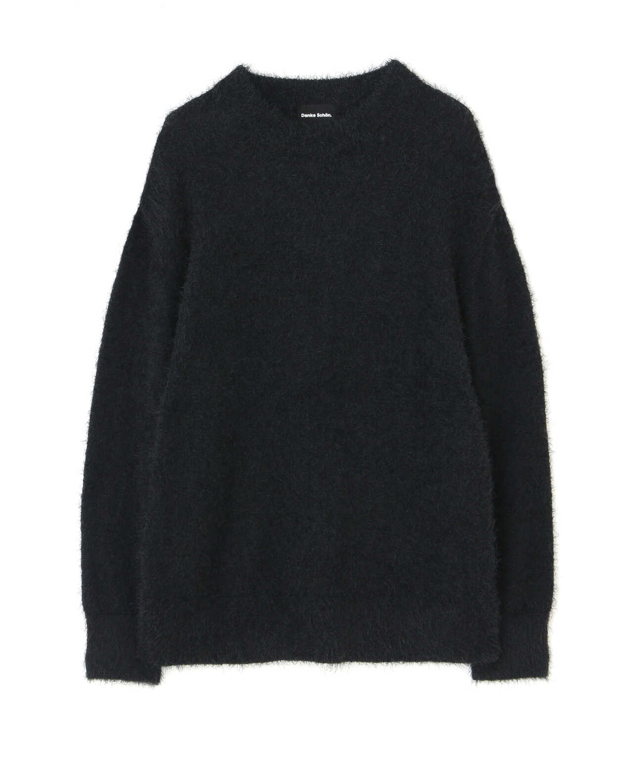 Dankeschon/ダンケシェーン/Feather Mole Yarn Crew Neck KNIT