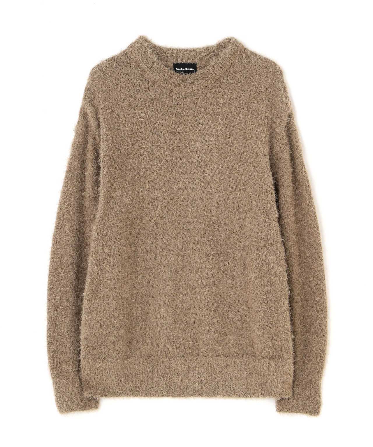 Dankeschon/ダンケシェーン/Feather Mole Yarn Crew Neck KNIT 