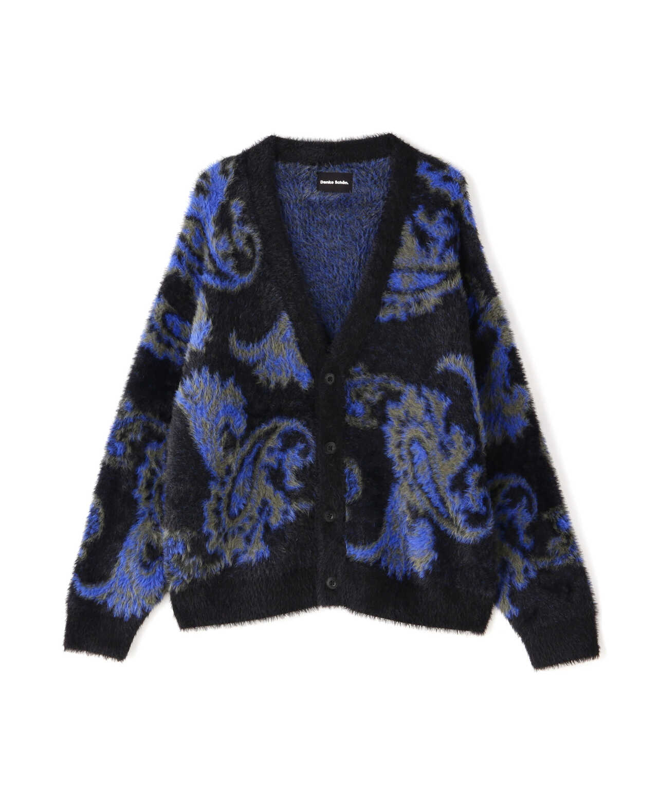 cawaii] damask pattern knit cardigan - カーディガン