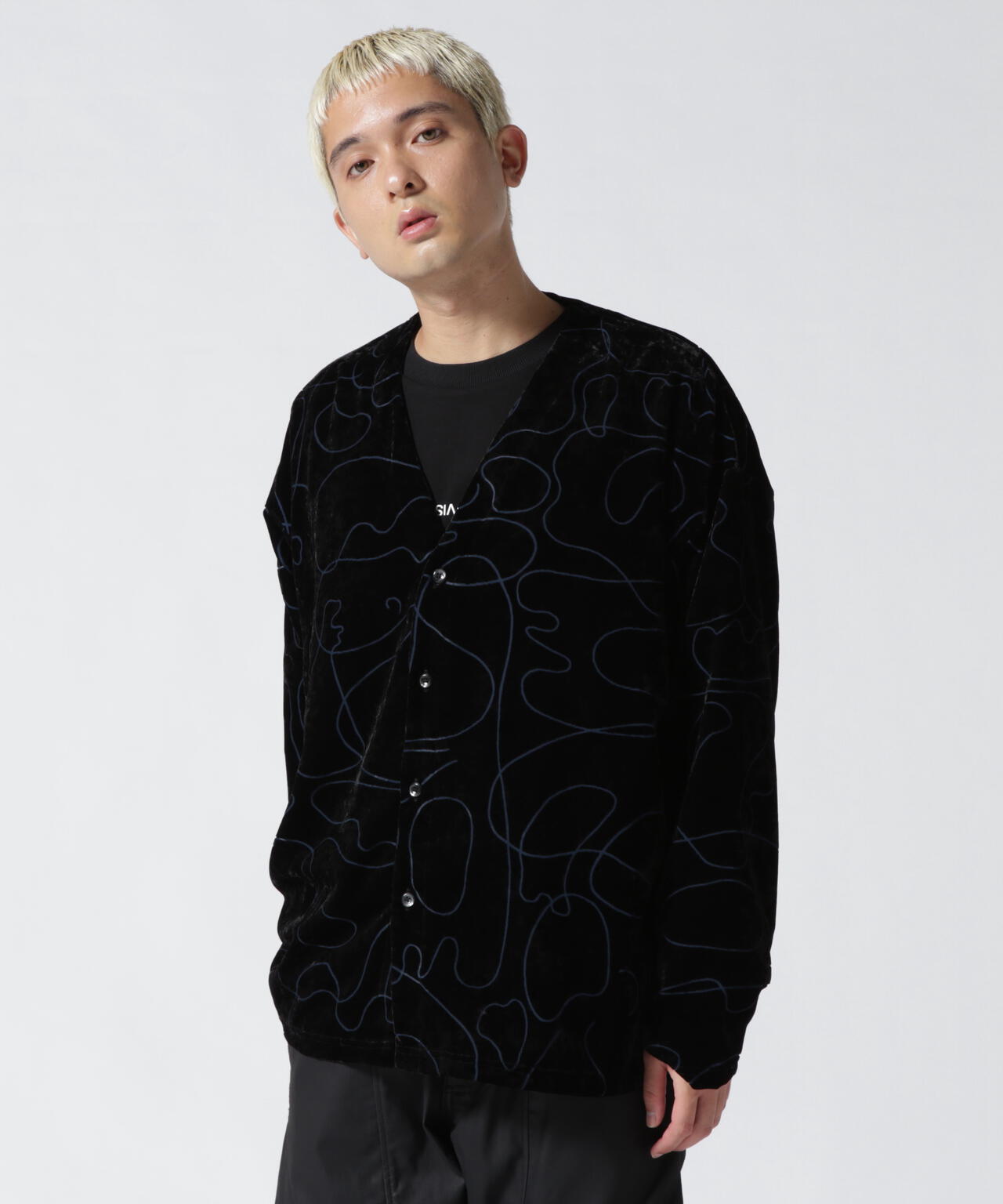 Dankeschon/ダンケシェーン/VELVET OPAL LINE CARDIGAN/ベルベット