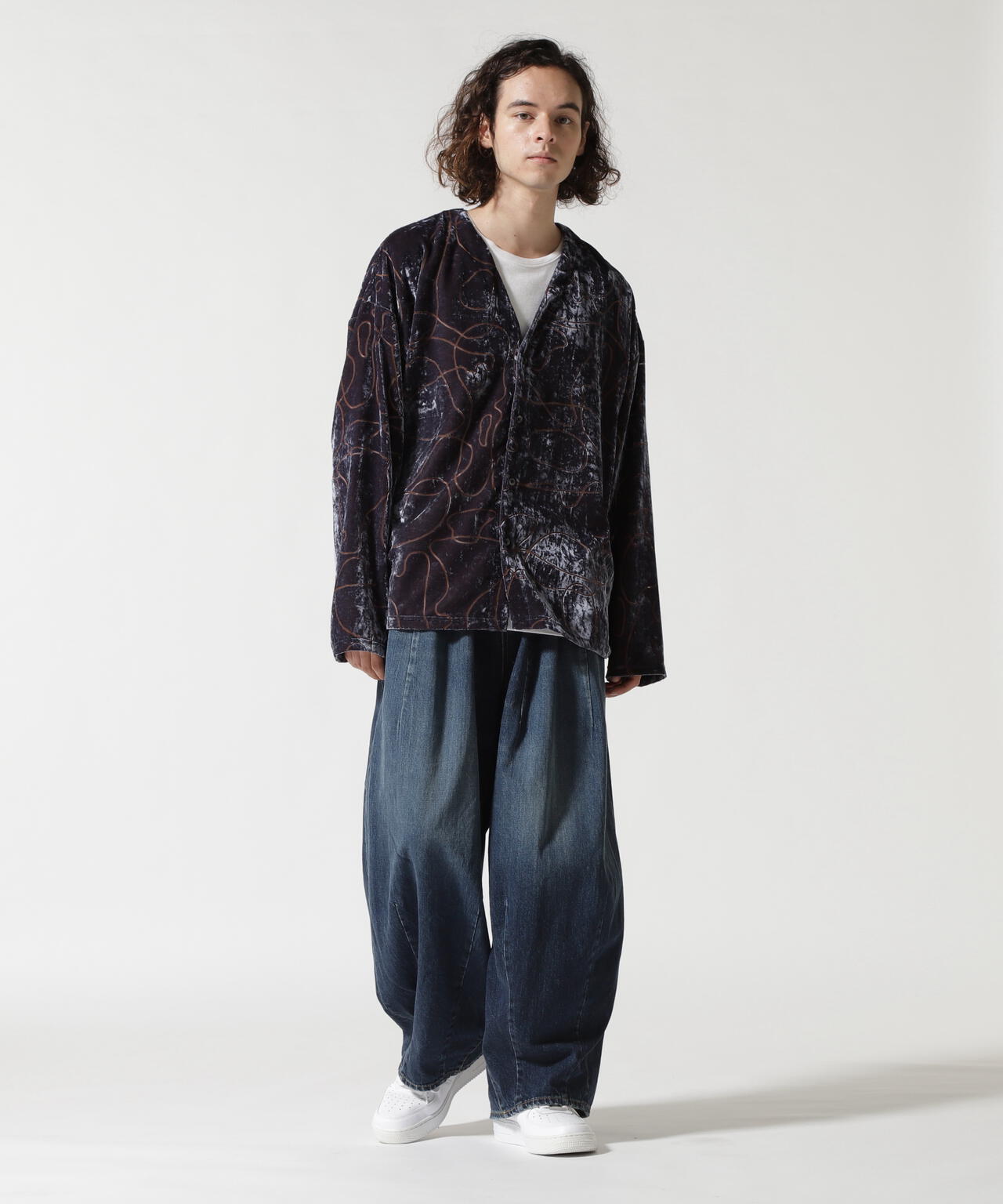 Dankeschon/ダンケシェーン/VELVET OPAL LINE CARDIGAN/ベルベット