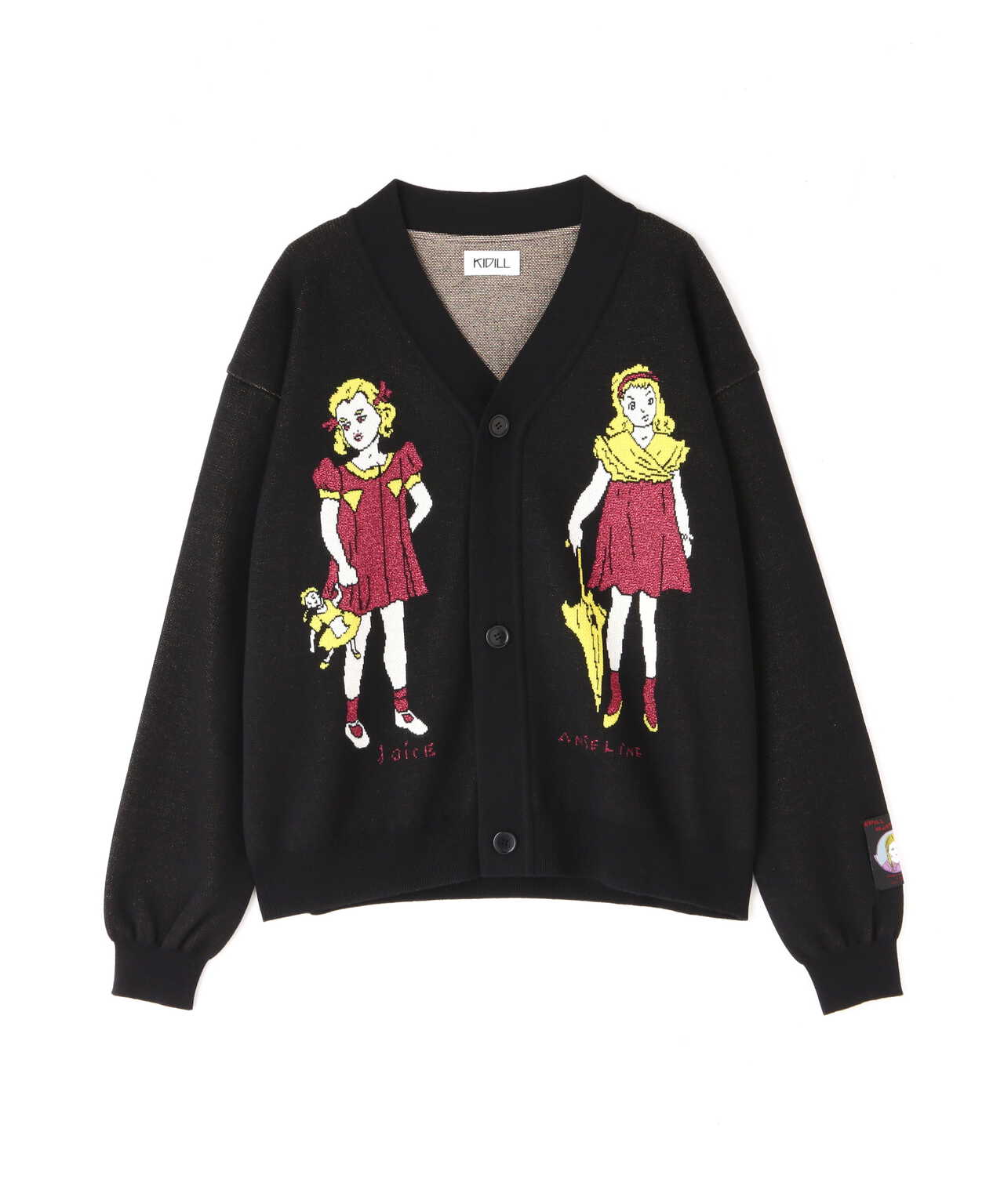 約65cmKIDILL 22AW Henry Darger ニットカーディガン