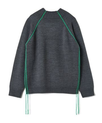 soduk/スドーク/stitching knit top/ステッチングニットトップ