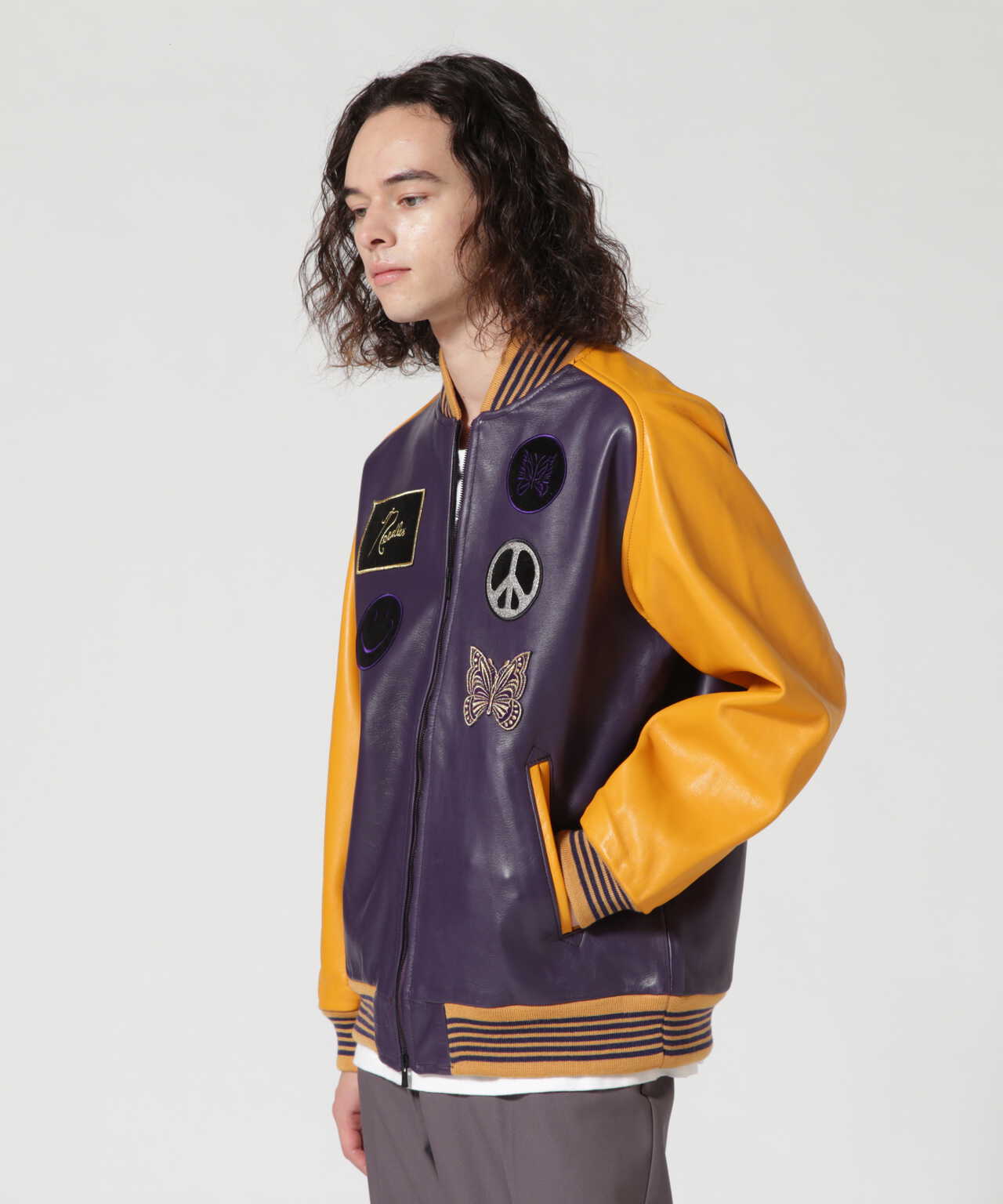 NEEDLES/ニードルス/Award Jacket-Cowhide Leather | LHP ...