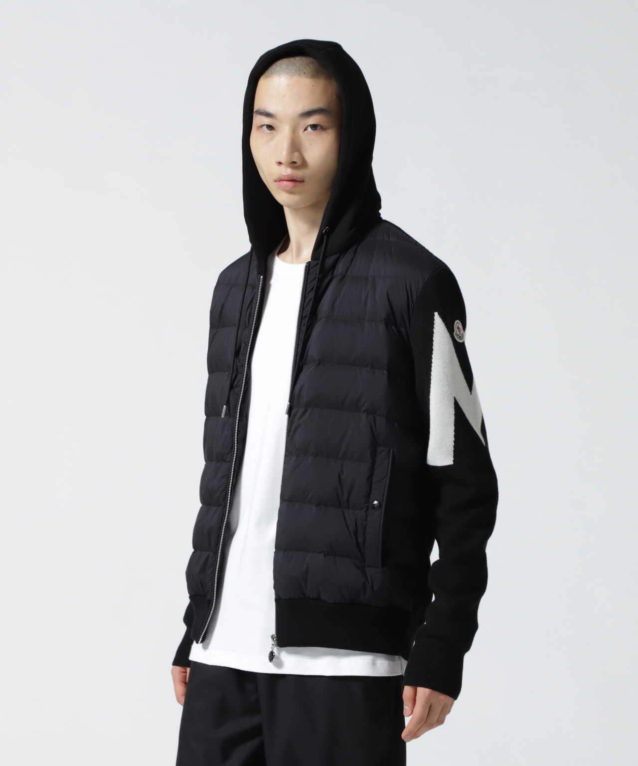 MONCLER/モンクレール/パディングフード付きカーディガン | LHP