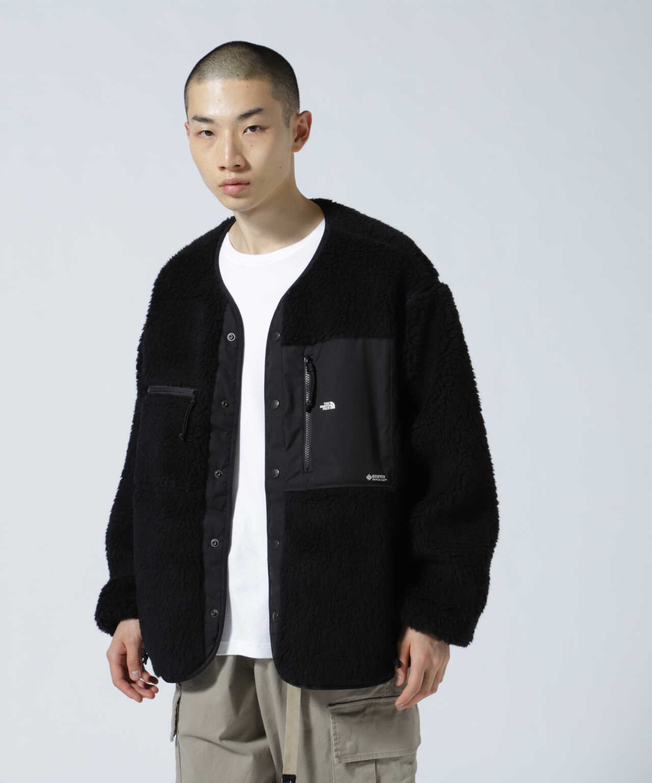 XLサイズTHE NORTH FACE WoolBoa Fleece Cardigan