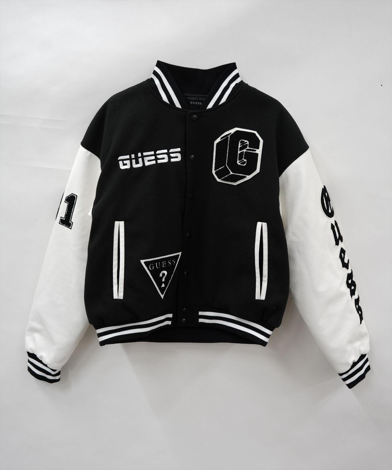 GUESS/ゲス/別注 ワッペンロゴスタジャン | LHP ( エルエイチピー