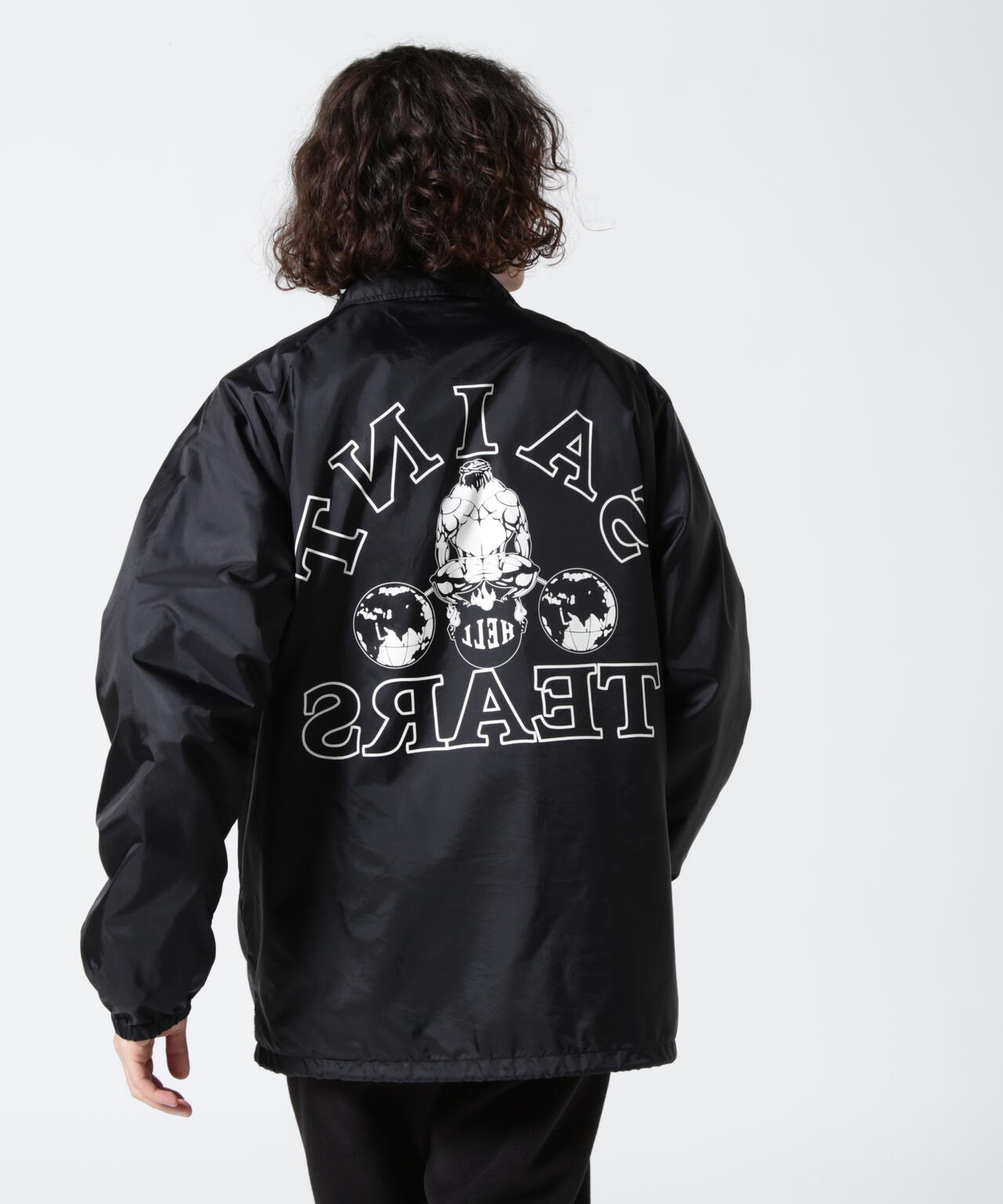 SAINT TEARS (Saint Mxxxxxx × Denim Tears ) /COACH JACKET/コーチ 