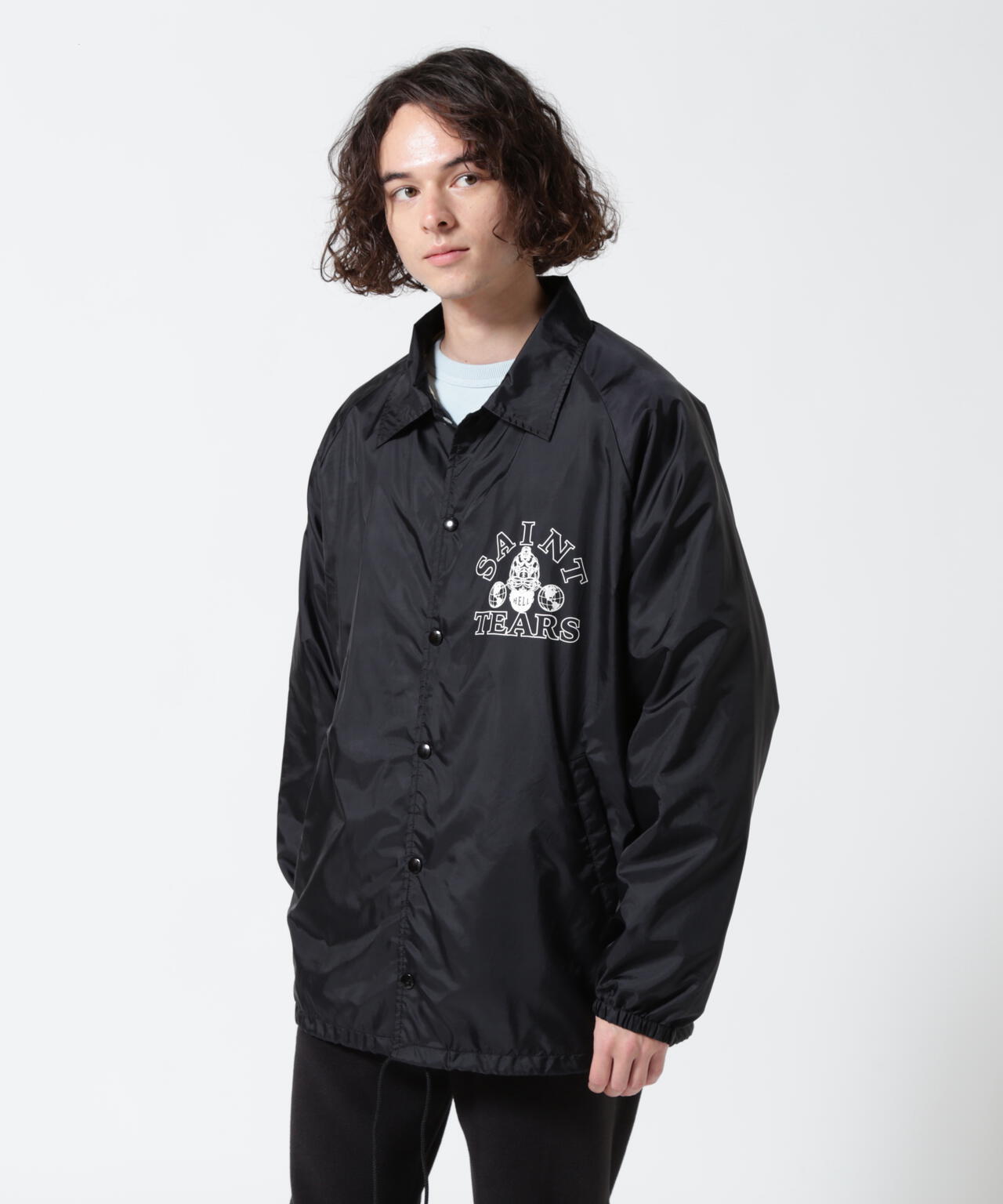 SAINT TEARS (Saint Mxxxxxx × Denim Tears ) /COACH JACKET/コーチ ...