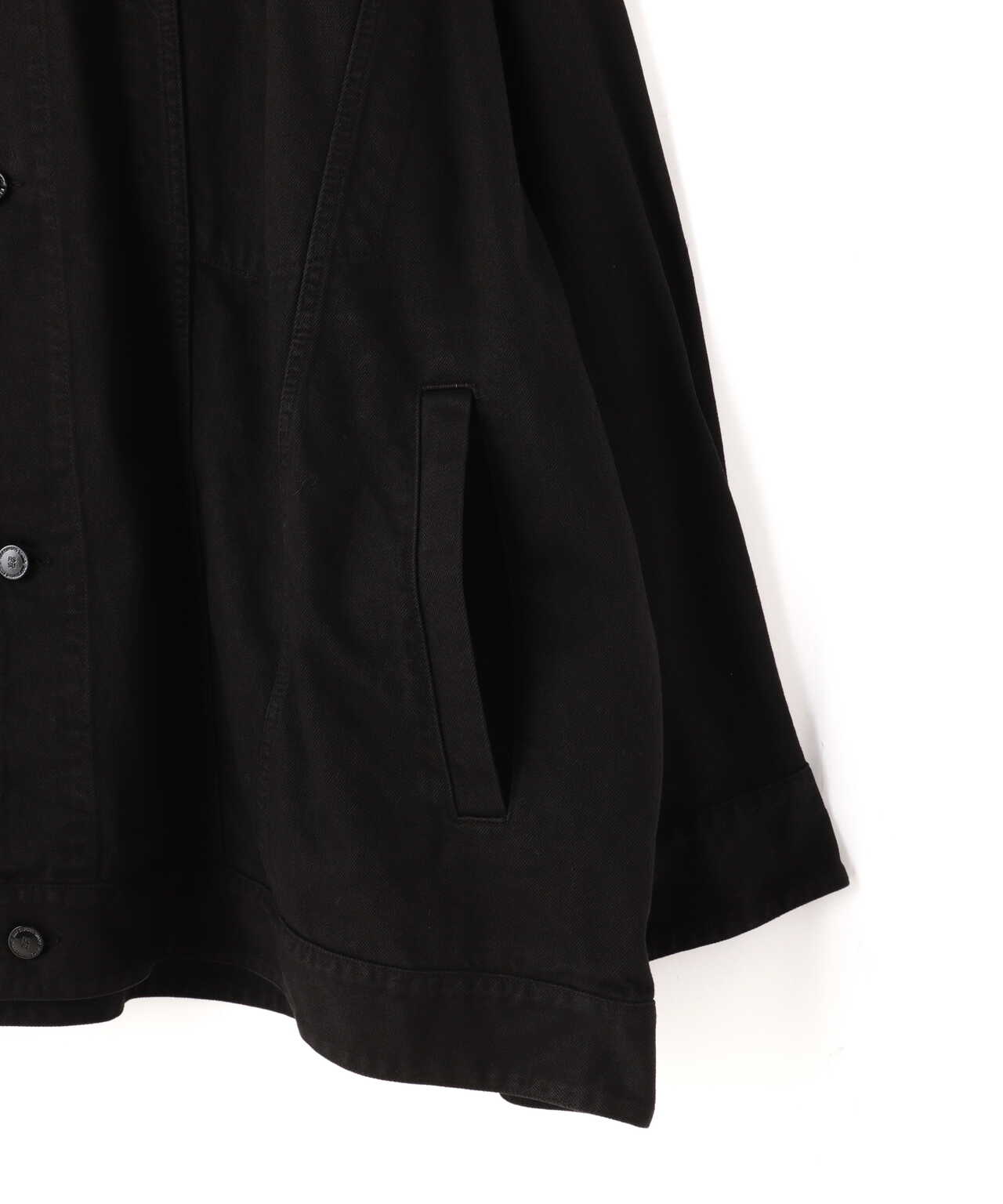 RAF SIMONS/ラフシモンズ/Denim Jacket With Leather Patch | LHP ...