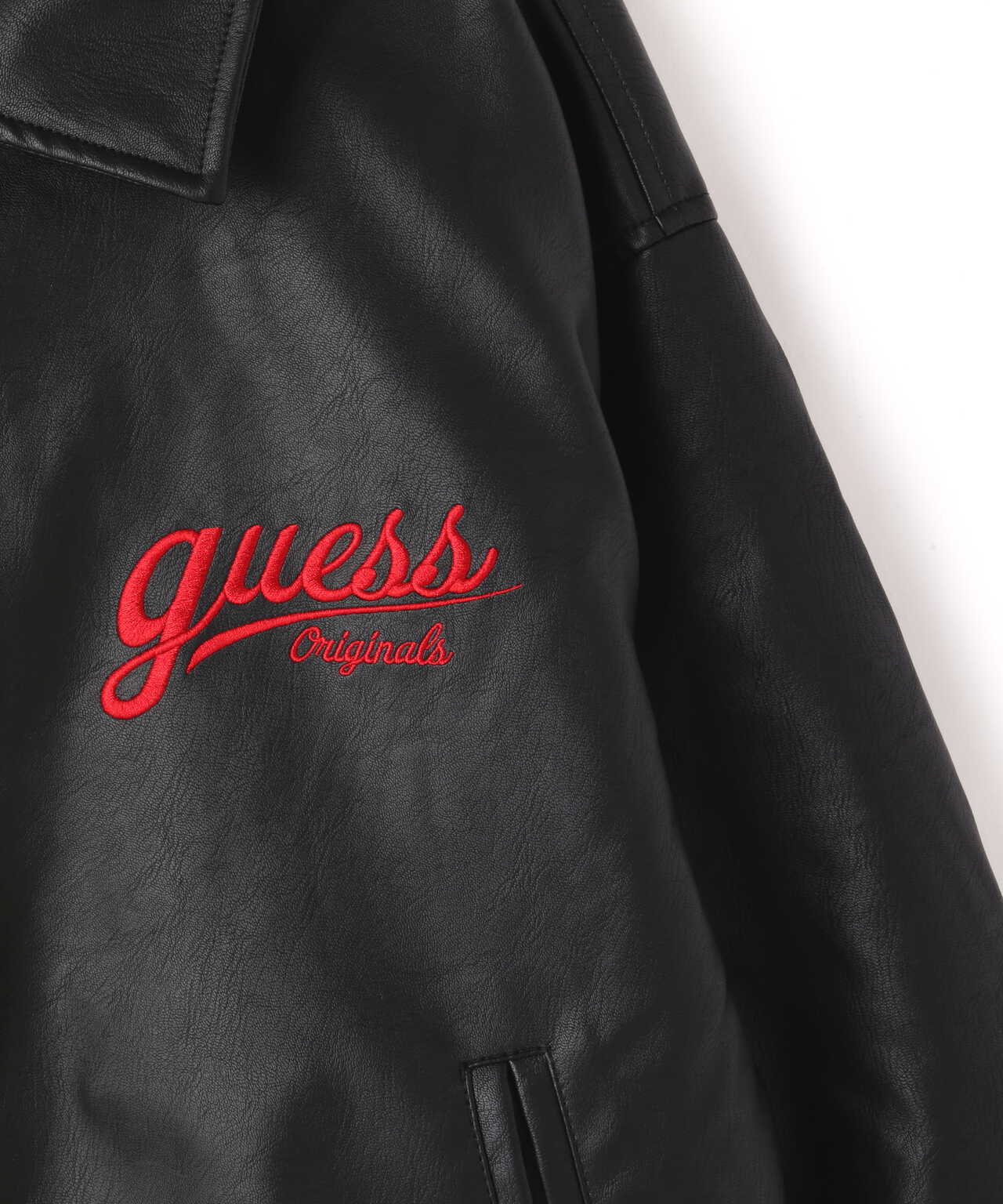 GUESS/ゲス/GO BETTY BOOP UNISEX PU JACK/PUジャケット | LHP