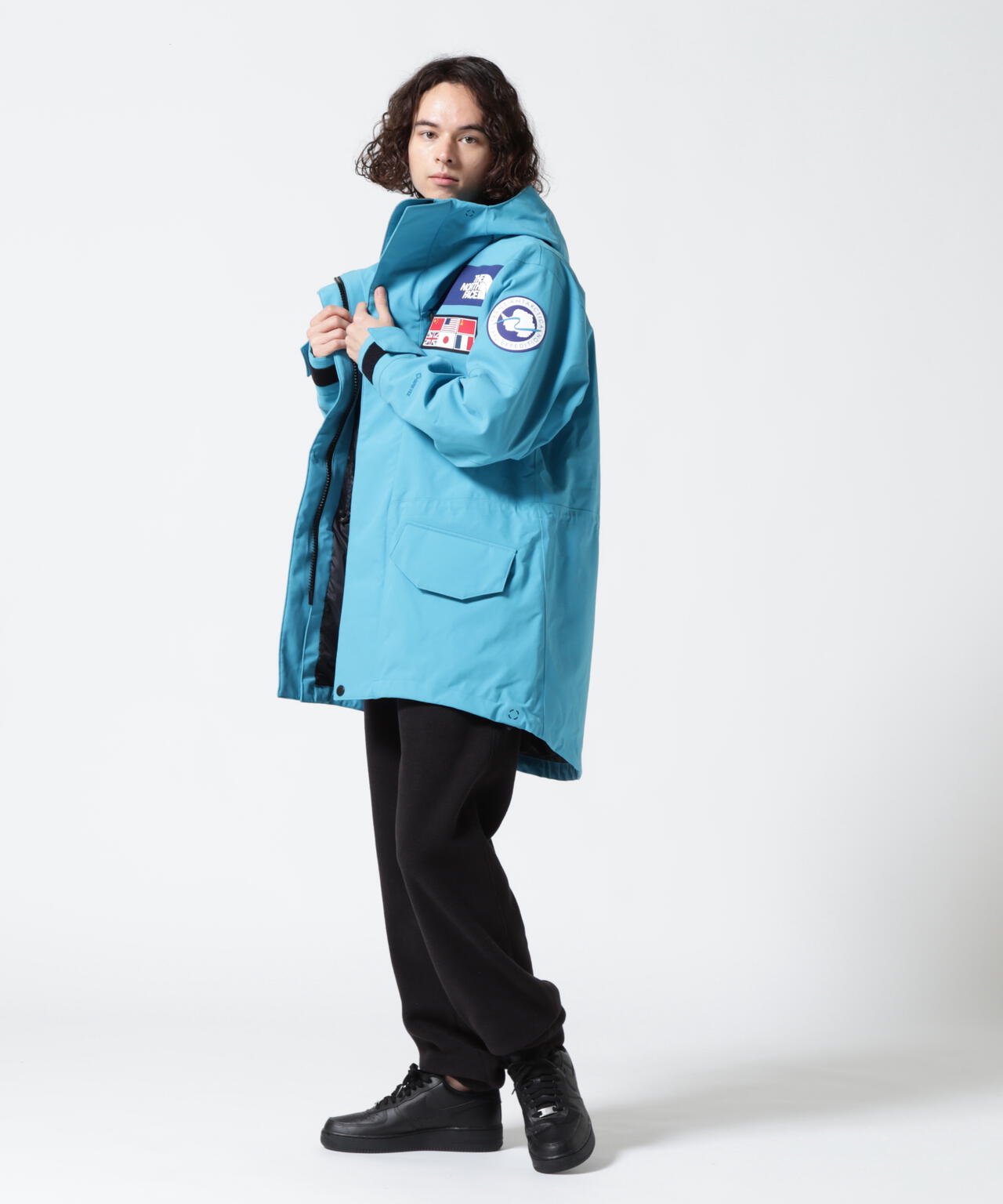 ナイロン100%裏側TRANS ANTARCTICA PARKA 防水GORE-TEX ジャケット