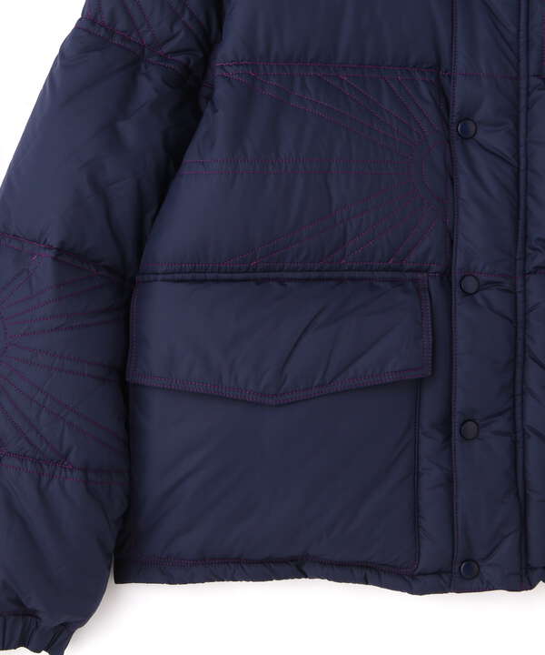 RASSVET(PACCBET)/ラスベート/LOGO PUFFER WOVEN JACKET/ウーブンジャケット