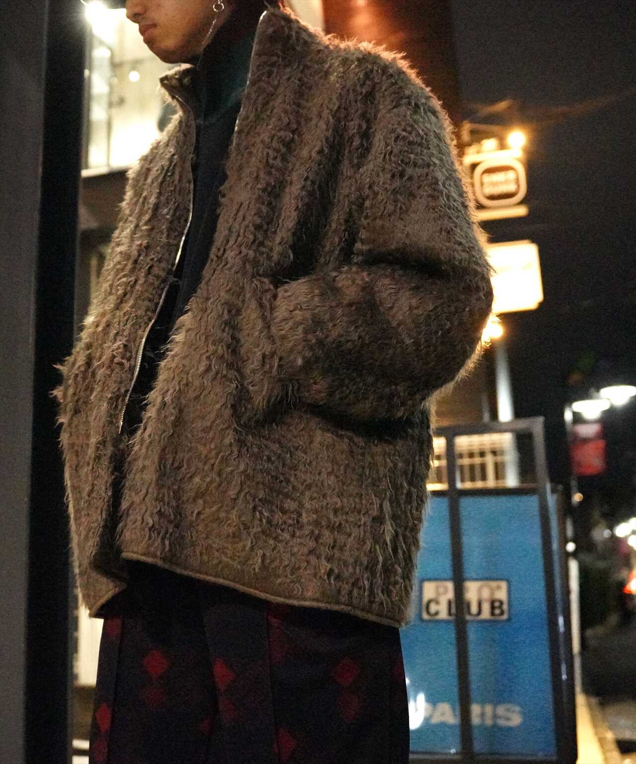 海外輸入】 【超希少】〈NEEDLES〉S.C. FAUX CARCOAT CAR ファーコート