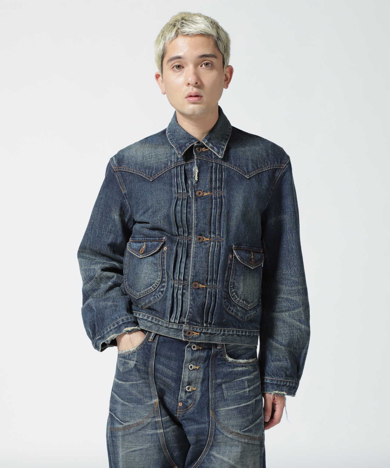 SUGARHILL MUSTY FADE DENIM JACKET シュガーヒルlevis - Gジャン