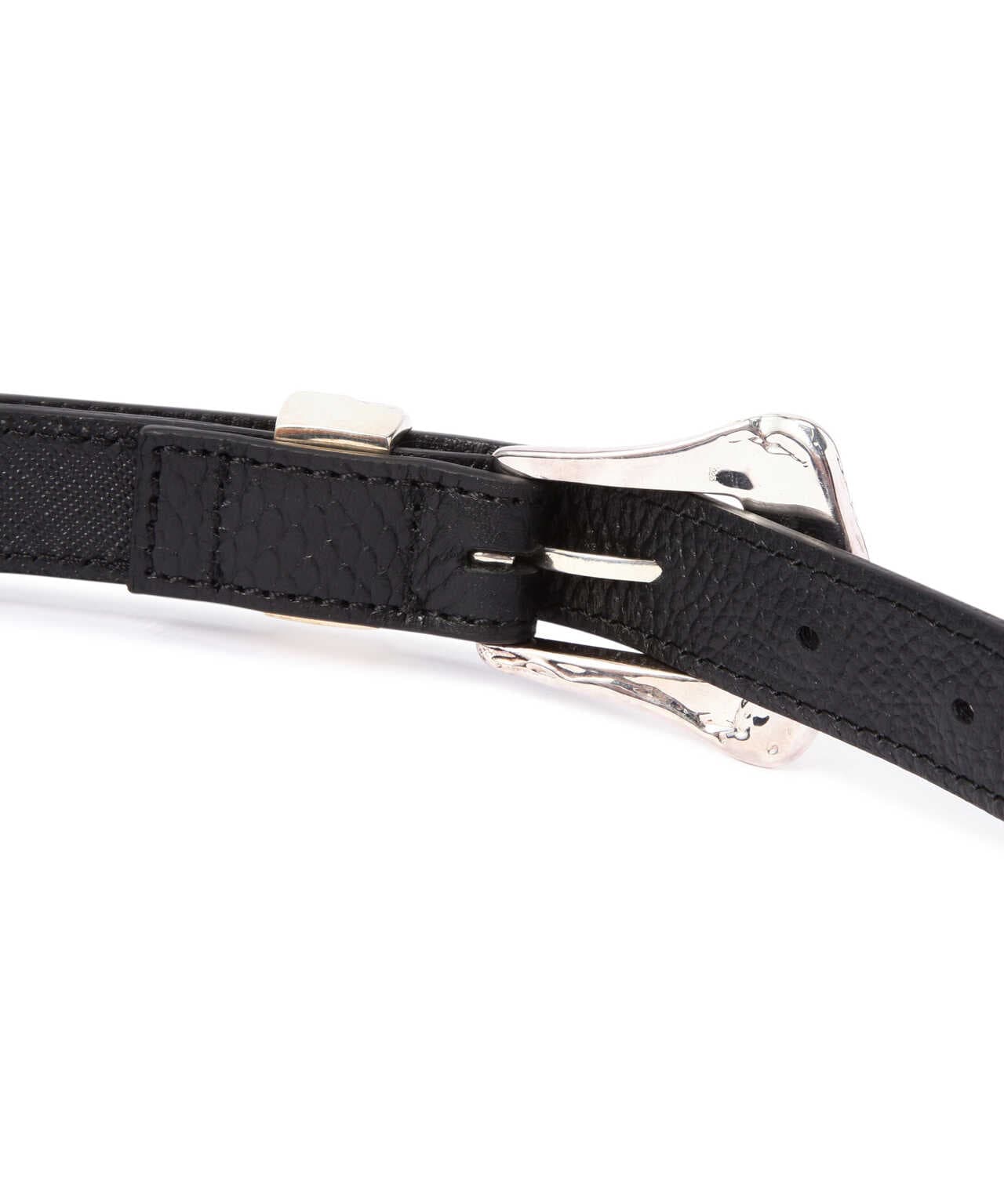 SUGARHILL/シュガーヒル/M LEATHER BELT SILVER BUCKLE | LHP