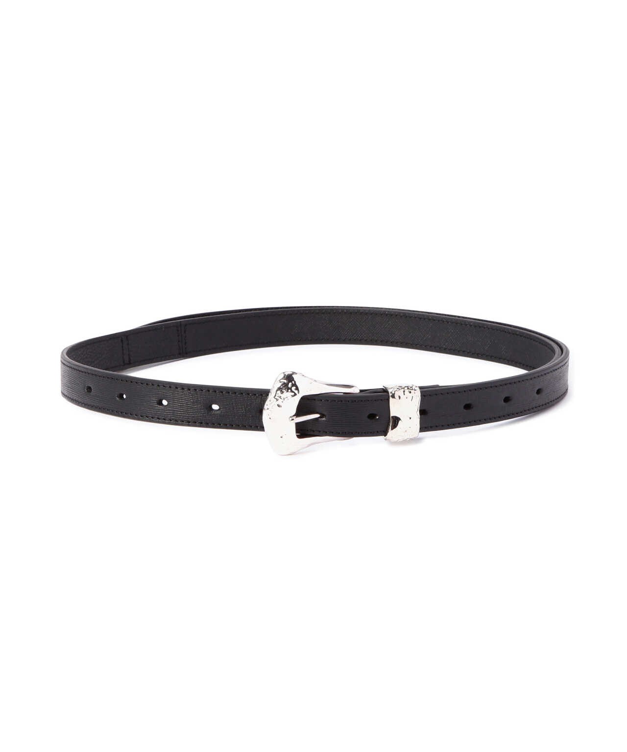 SUGARHILL/シュガーヒル/M LEATHER BELT SILVER P BRASS | LHP