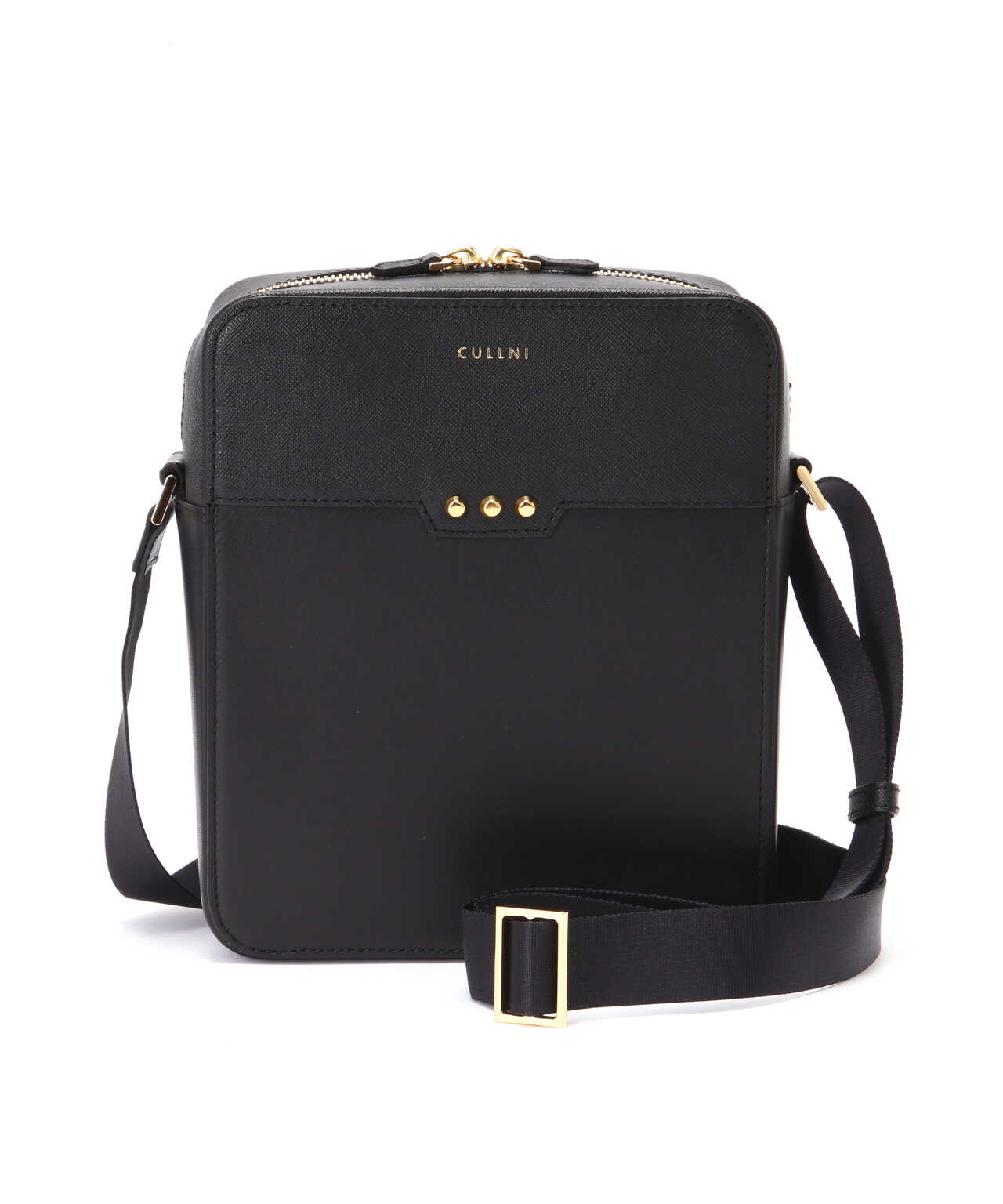 CULLNI Square leather shoulder bag