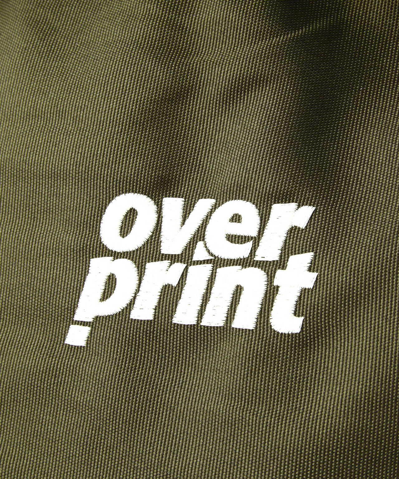 over print/オーバープリント/BACK PACK/バックパック