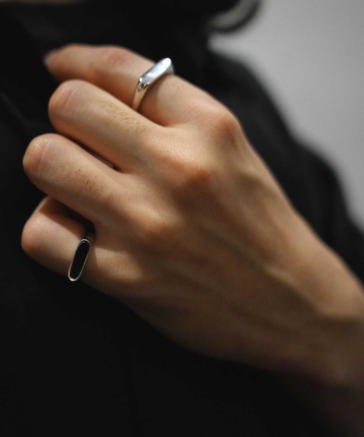 美品】トムウッド TOM WOOD リング Mario Ring Onyx-