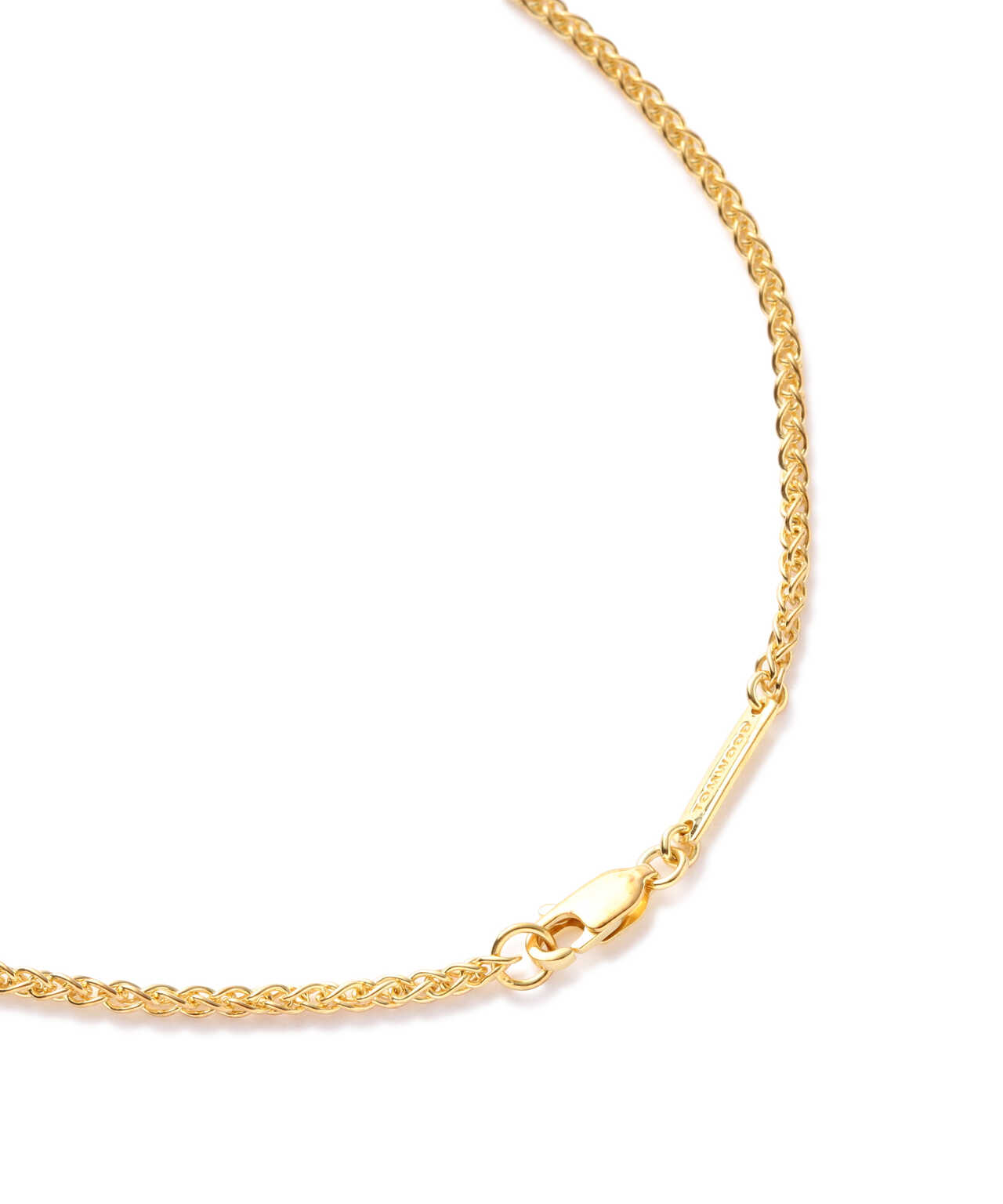 豊富な新品tomwood トムウッド spike chain gold 46 アクセサリー