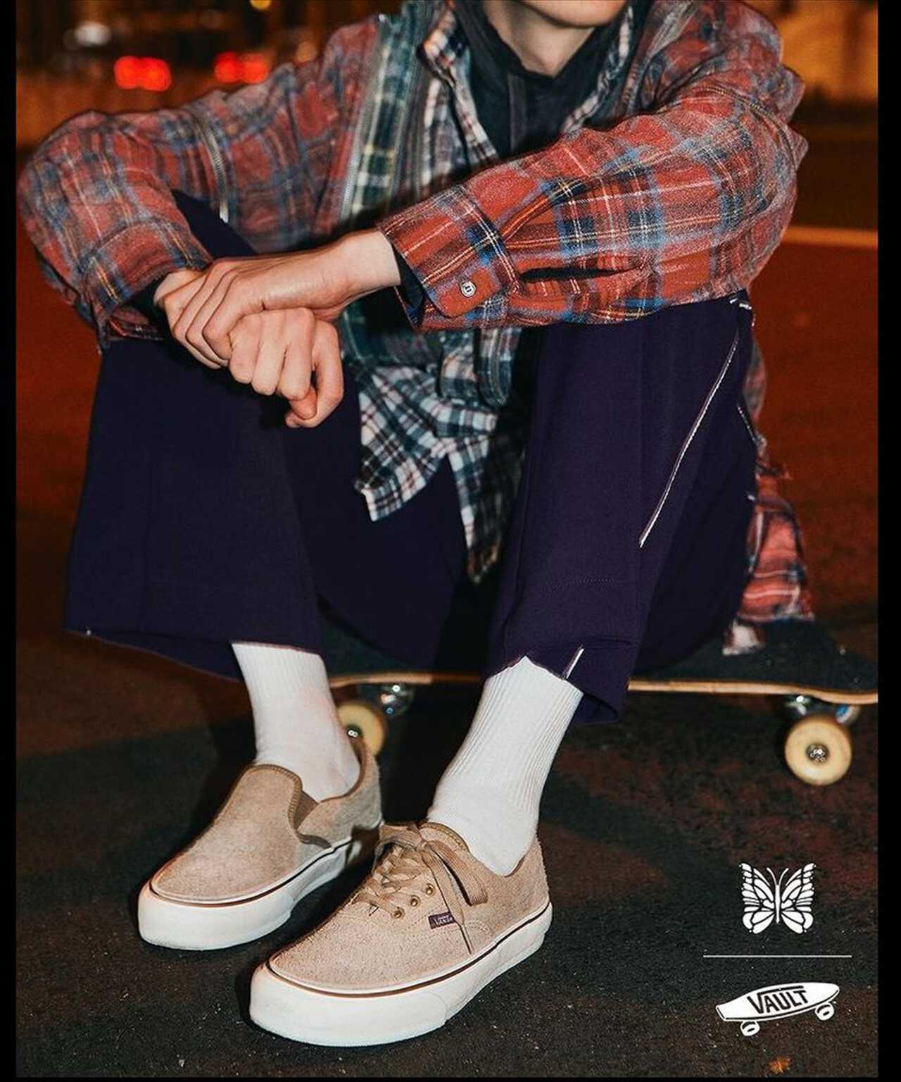 NEEDLES×VAULT BY VANS/ニードルズ×ヴォルトバイバンズ/SLIP-ON