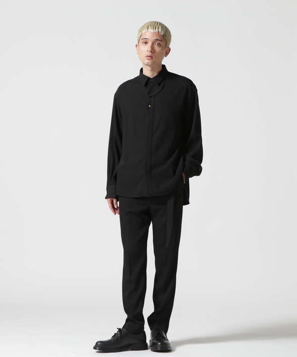 CULLNI/クルニ/Double Satin Zip Hem Pants/ダブルサテンジップヘム