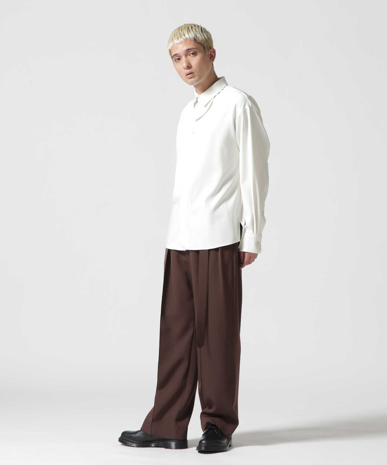 CULLNI/クルニ/Pintuck Wide Pants/ピンタックワイドパンツ/23-SS-010