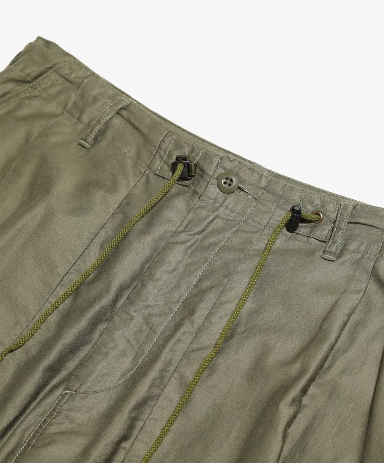 SサイズNEEDLES H.D pant BUD khaki ヒザデルパンツ - ワークパンツ