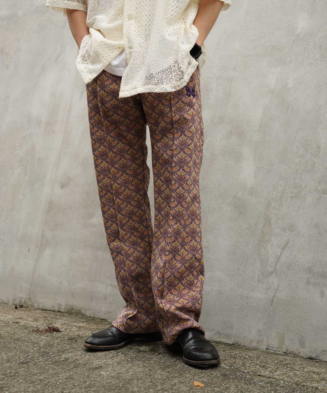 NEEDLES TRACK PANT ジャガード ブラウン Sサイズ-www.coumes-spring.co.uk