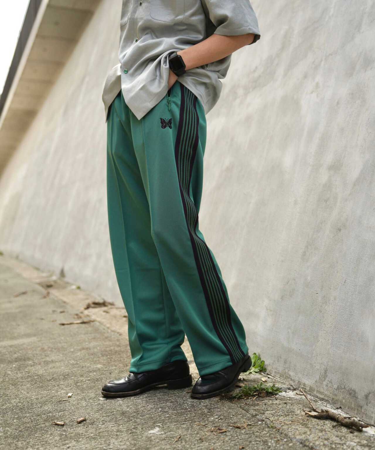 NEEDLES/ニードルズ/Narrow Track Pant - Poly Smooth/ナロートラックパンツ ポリスムース | LHP (  エルエイチピー ) | US ONLINE STORE（US オンラインストア）