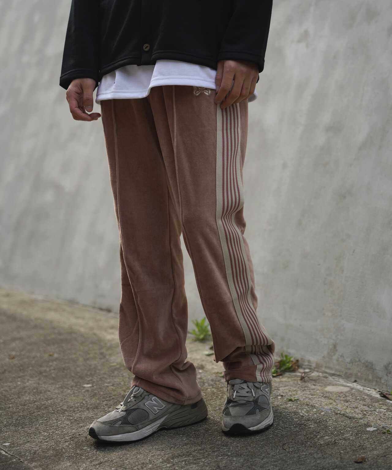 NEEDLES/ニードルズ/Narrow Track Pant - Ｃ/PE Velour/ナロートラックパンツ ベロア | LHP (  エルエイチピー ) | US ONLINE STORE（US オンラインストア）