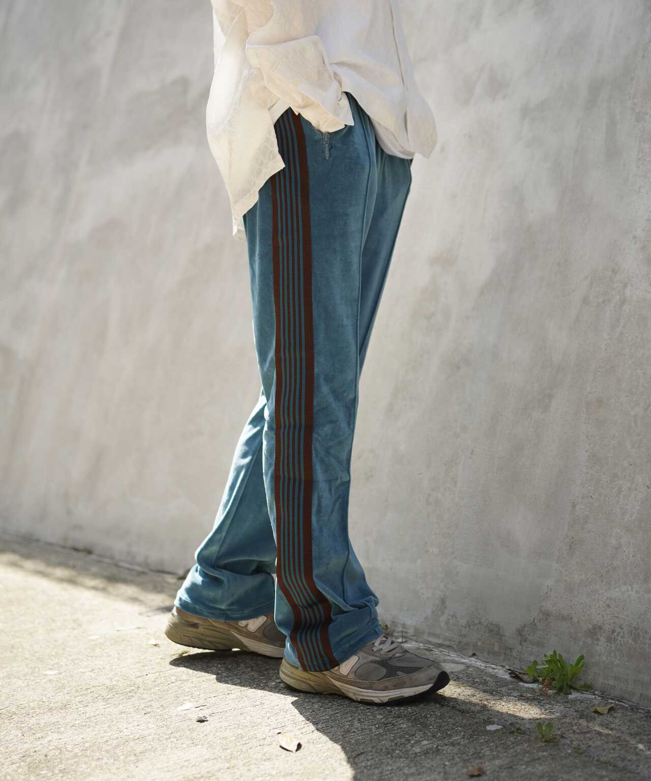 NEEDLES/ニードルズ/Narrow Track Pant - Ｃ/PE Velour/ナロートラックパンツ ベロア | LHP (  エルエイチピー ) | US ONLINE STORE（US オンラインストア）