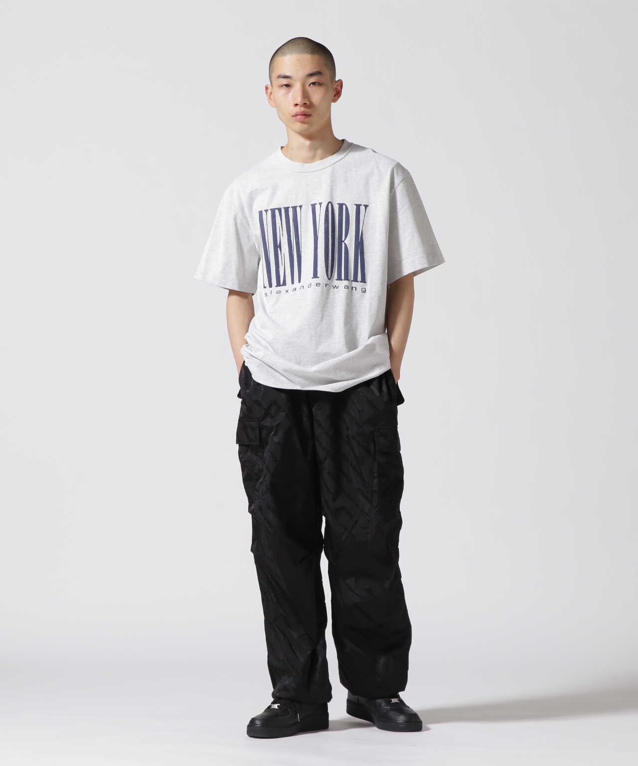 alexanderwang/アレキサンダーワン/CARGO PANTS IN JACQUARD NYLON