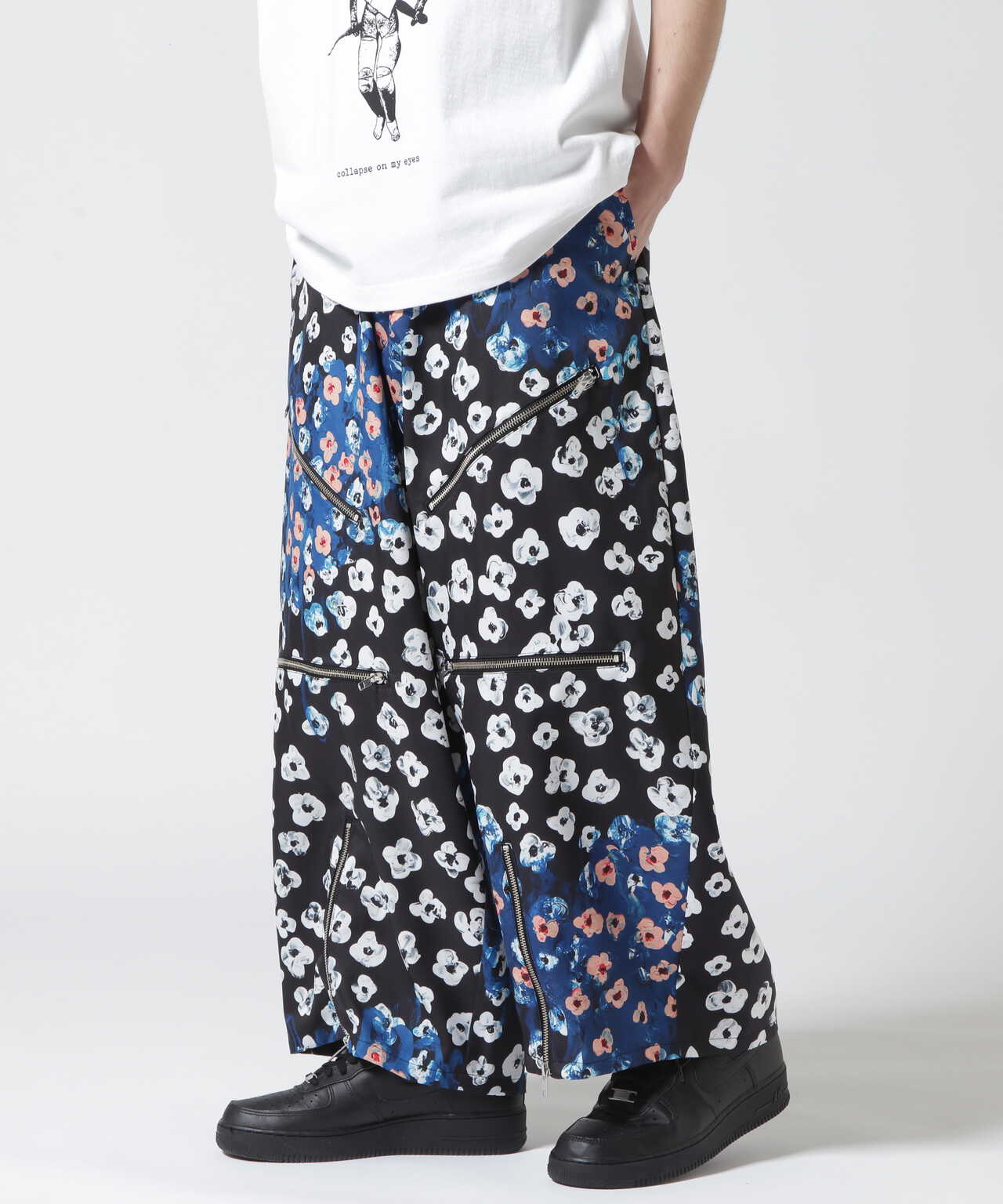 KIDILL/キディル/Wide Zip Pants - By Maya Shibasaki/ワイドジップ ...