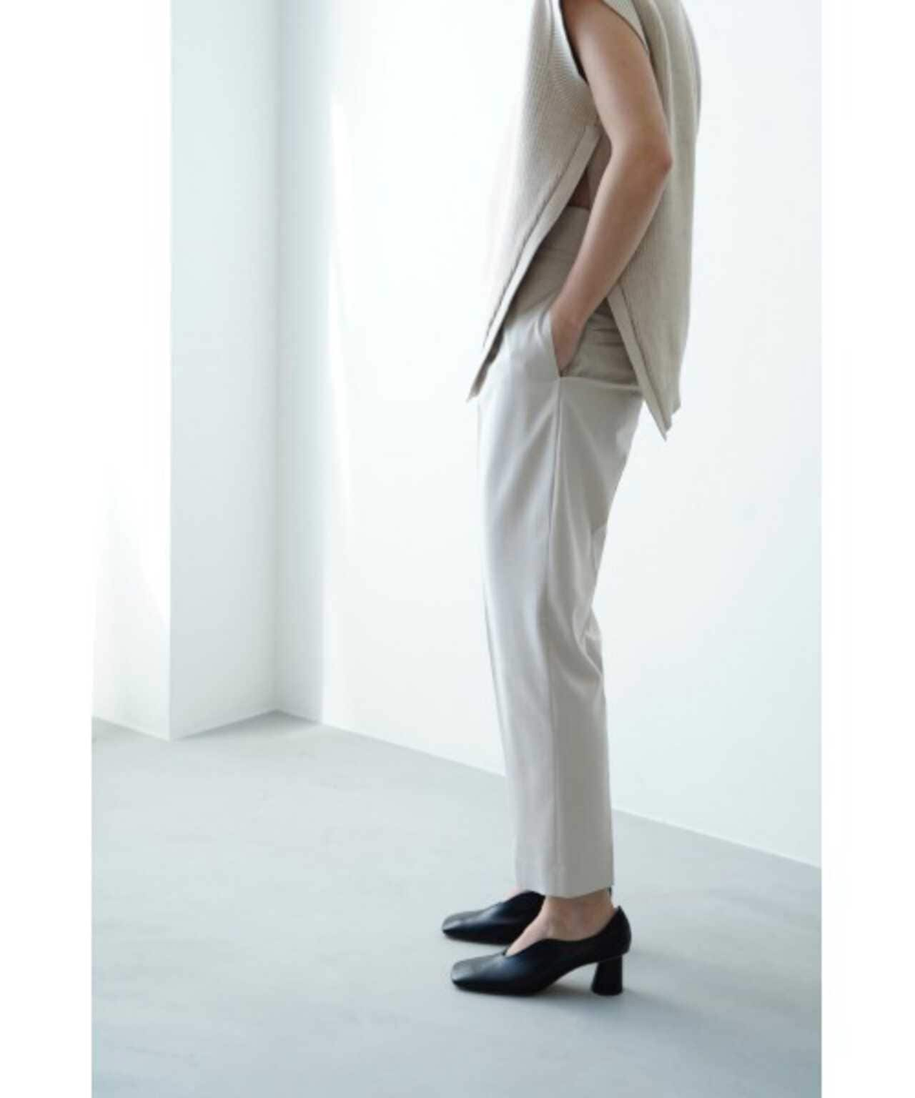 CLANE/クラネ/HIGH WAIST TAPERED PANTS-