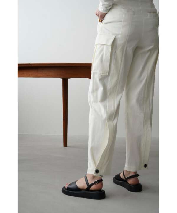 CLANE/クラネ/H/W BACK SLIT CARGO PANTS