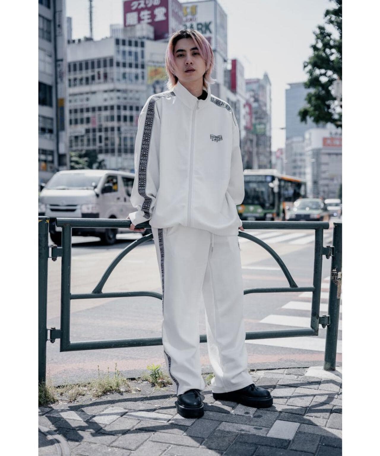 gibous×LHP/ギボズ×エルエイチピー/Logo jersey pants/コラボ