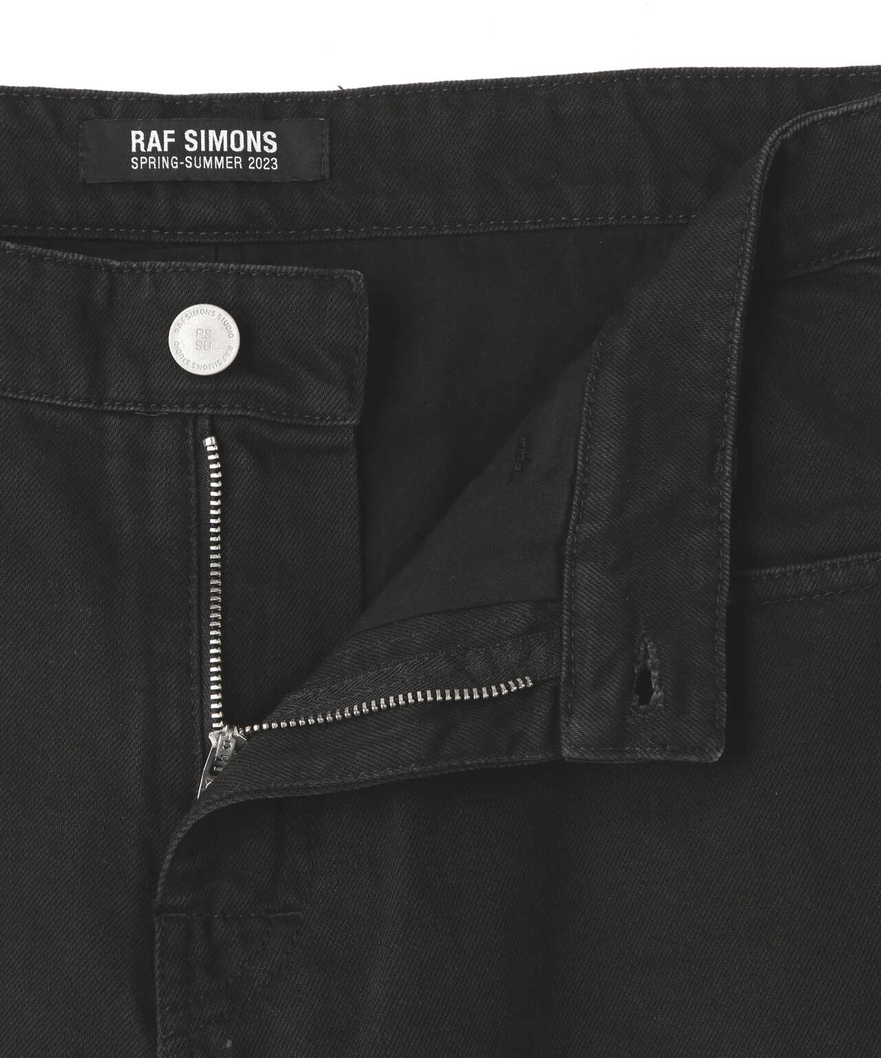 RAFSIMONS/ラフシモンズ/Destroyed Double Denim Pants | LHP 