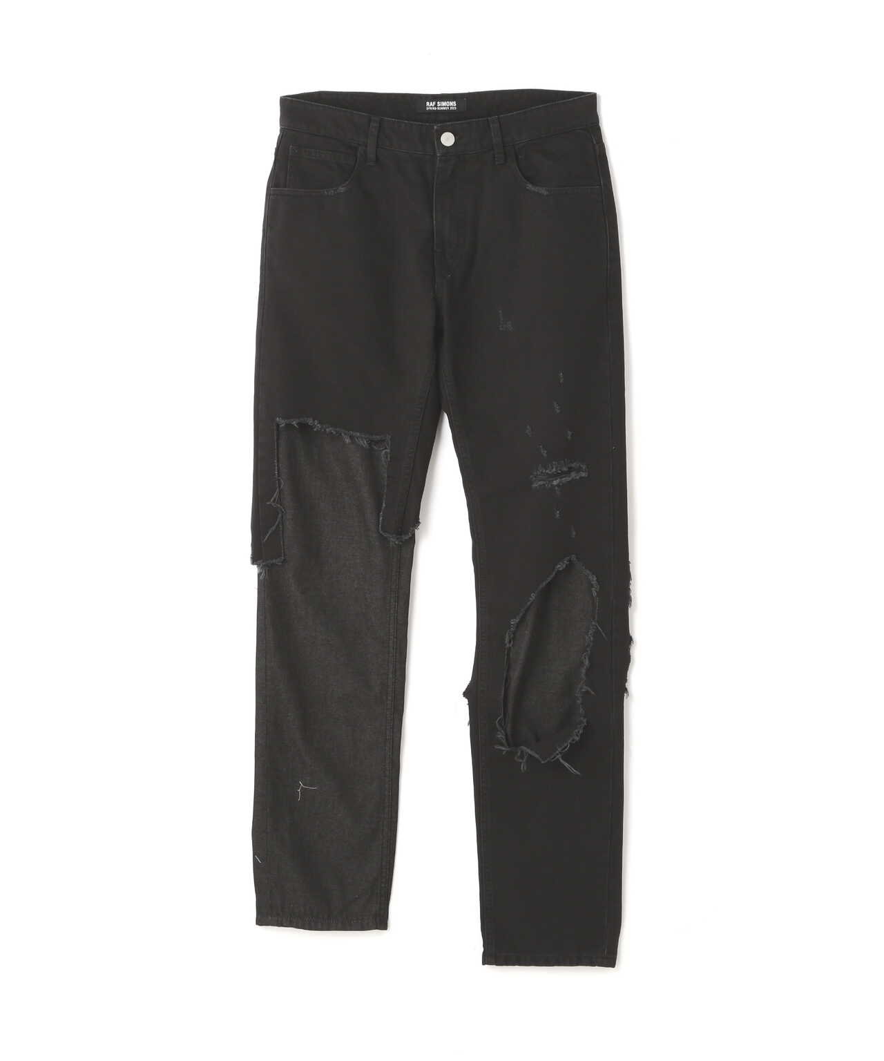 RAFSIMONS/ラフシモンズ/Destroyed Double Denim Pants | LHP ( エルエイチピー ) | US ONLINE  STORE（US オンラインストア）