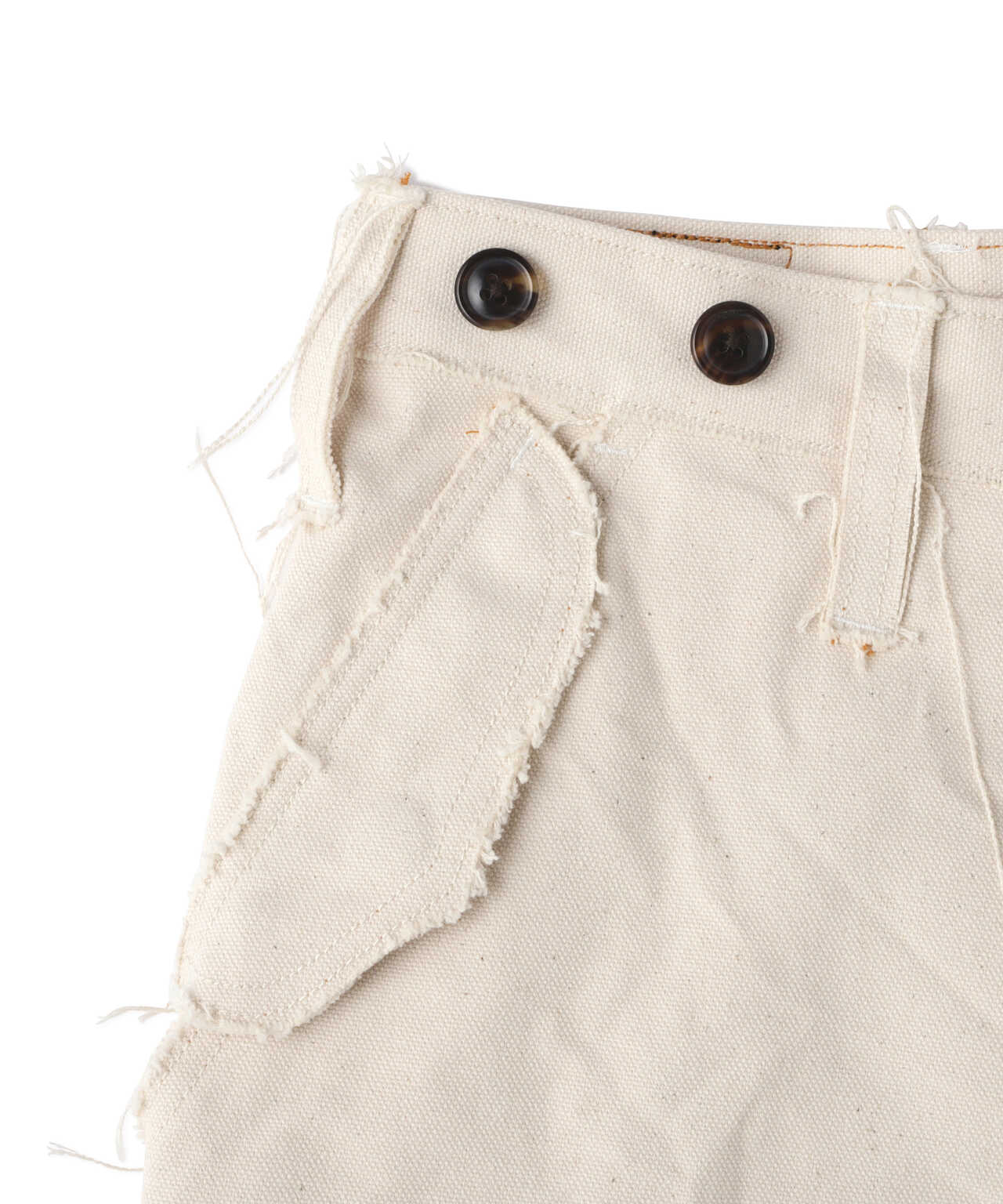 最大5000円OFFクーポン SUGARHILL Raw-Edge Canvas Cargo Pants | www