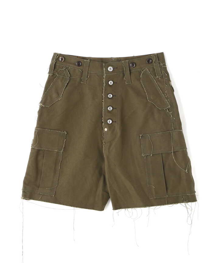 SUGARHILL/シュガーヒル/RAW-EDGE CANVAS CARGO SHORTS/ローエッジカーゴショーツ（7843113217） |  LHP ( エルエイチピー ) | 【公式】通販 MIX.Tokyo