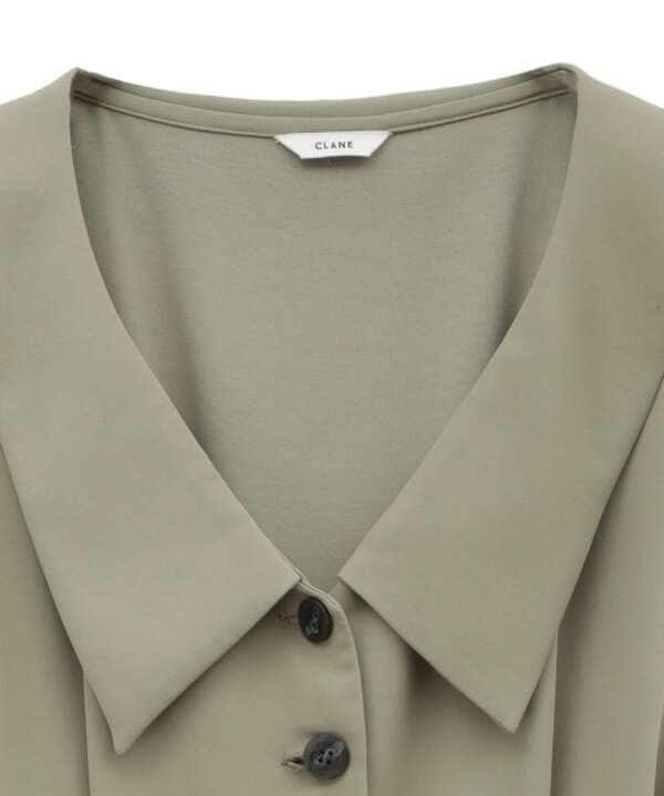 CLANE/クラネ/2WAY FLAT COLLAR ALL IN ONE